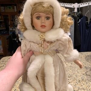 Vintage Collectible Memories Porcelain Doll Limited Edition